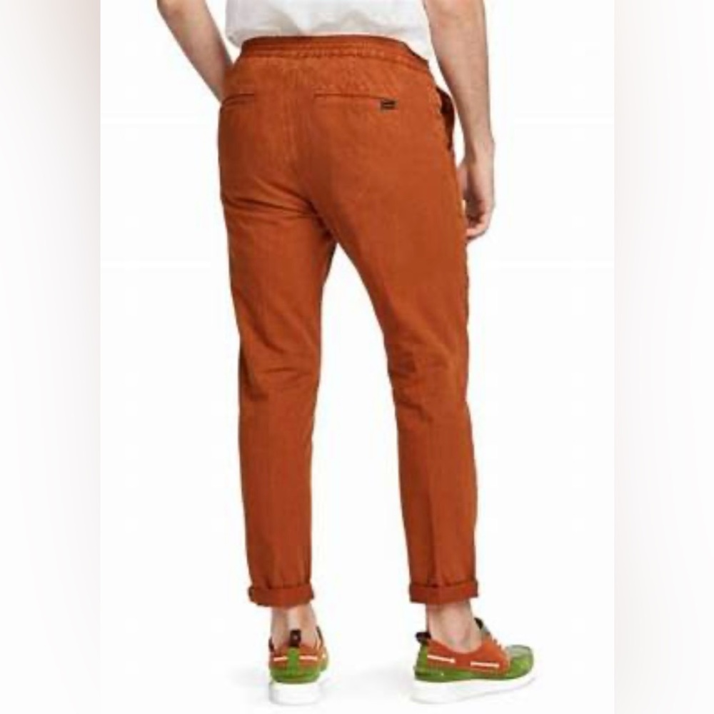 Scotch and Soda Warren drawstring pant/Men’s size Large/color=brown